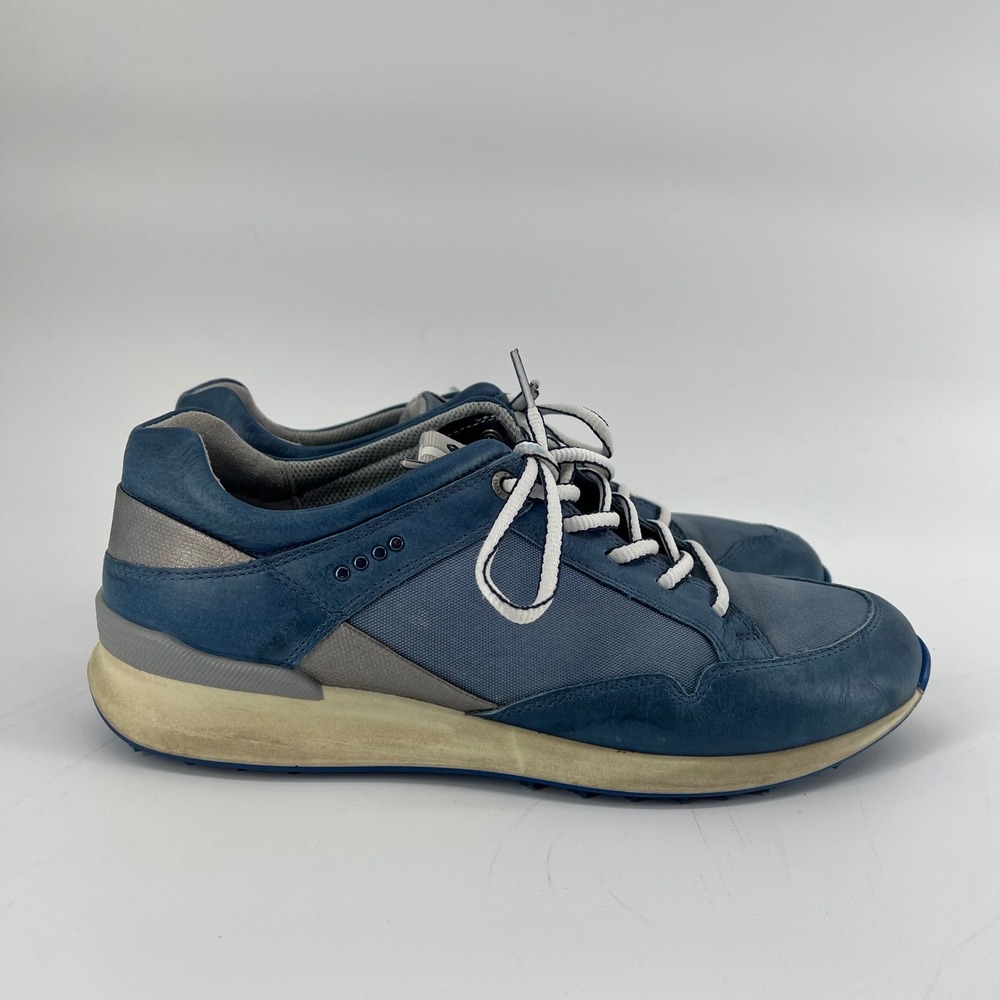 ECCO Golf Street Retro Blue Spikeless Golf Shoes Womens EU 39 Wide US 8-8.5 - Picture 3 of 9